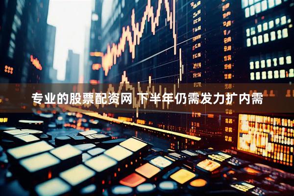 专业的股票配资网 下半年仍需发力扩内需